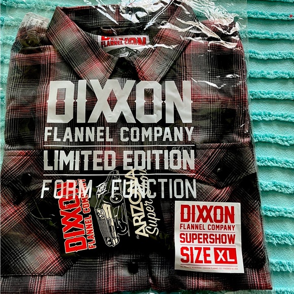 DIXXON WOMENS XL SUPER SHOW FLANNEL - Picture 1 of 1
